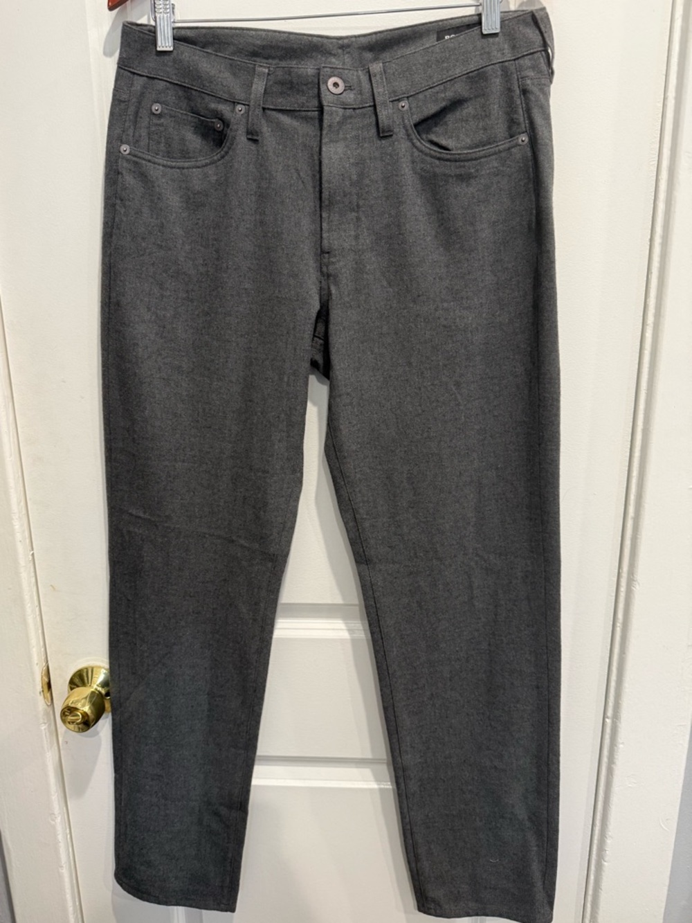 Bonobos Men's Charcoal Straight Jeans